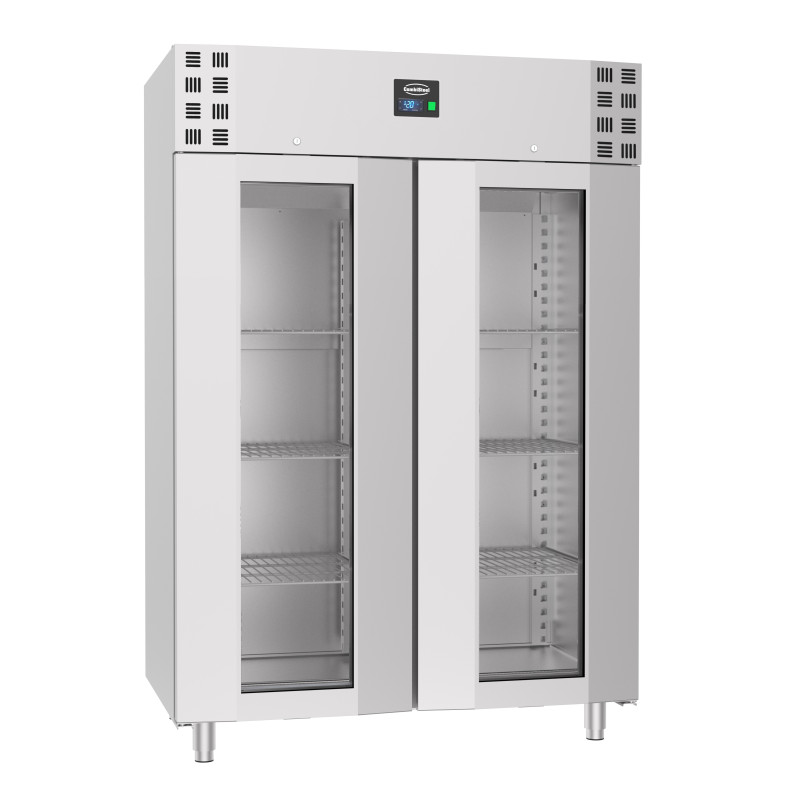 Armoire Réfrigérée Négative 1400L Inox - 2 Portes Vitrées CombiSteel Armoire Réfrigérée Négative 1400L Inox - 2 Portes Vitrées CombiSteel