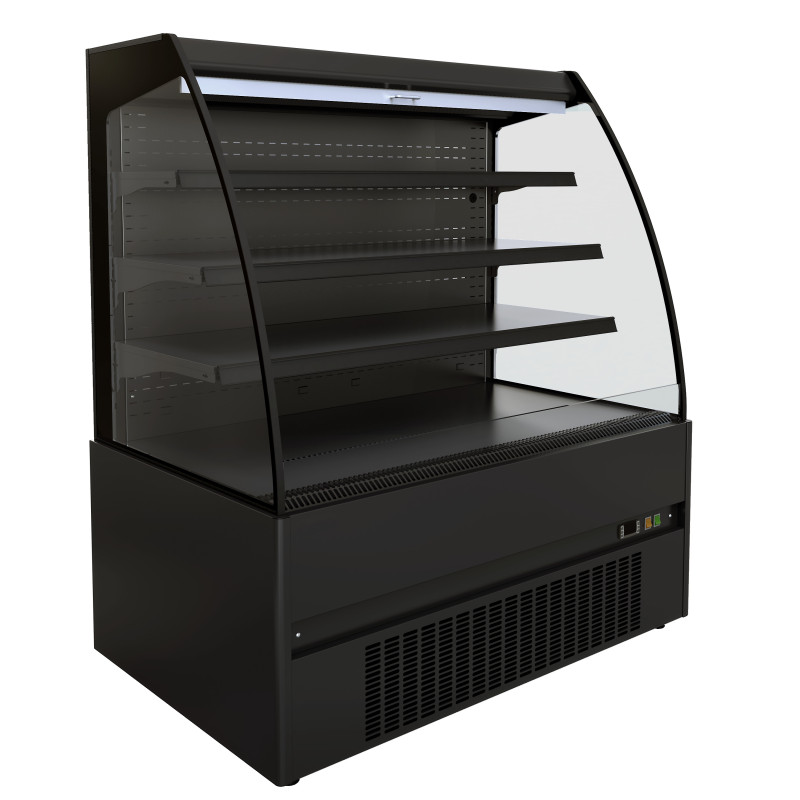 Noah Curved Wall Refrigerated Display - CombiSteel | Optimal temperature Noah Curved Wall Refrigerated Display - CombiSteel | Optimal temperature