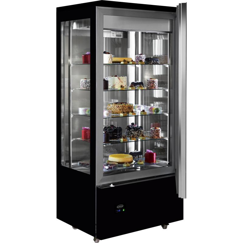 Kühlvitrine für Gebäck 400 L - Elegantes Design CombiSteel Kühlvitrine für Gebäck 400 L - Elegantes Design CombiSteel