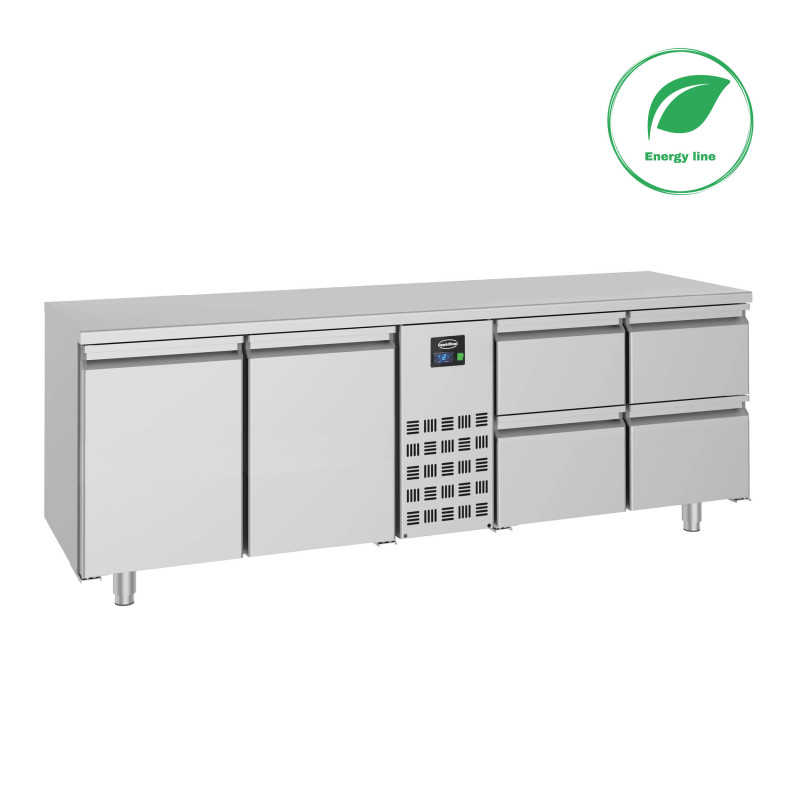 Table Réfrigérée Positive GN 1/1 Combisteel 632L - Profondeur 700mm Table Réfrigérée Positive GN 1/1 Combisteel 632L - Profondeur 700mm