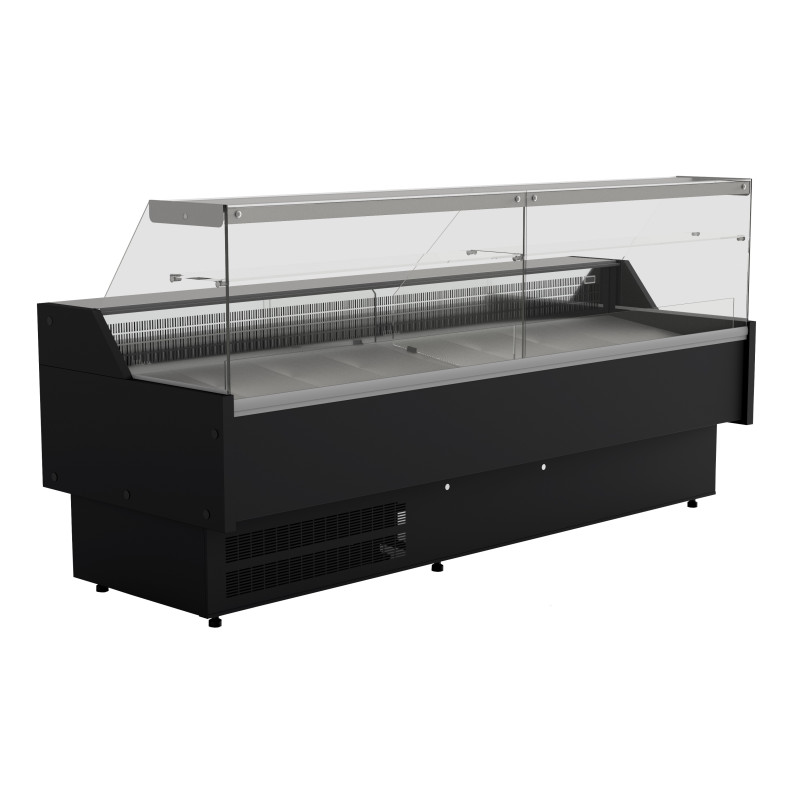 Positive Refrigerated Display Case Morris CombiSteel - Professional Presentation Positive Refrigerated Display Case Morris CombiSteel - Professional Presentation
