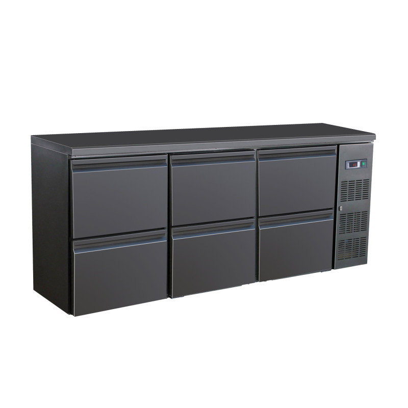 Arrière-Bar Réfrigéré 537 L - 6 Tiroirs CombiSteel Arrière-Bar Réfrigéré 537 L - 6 Tiroirs CombiSteel