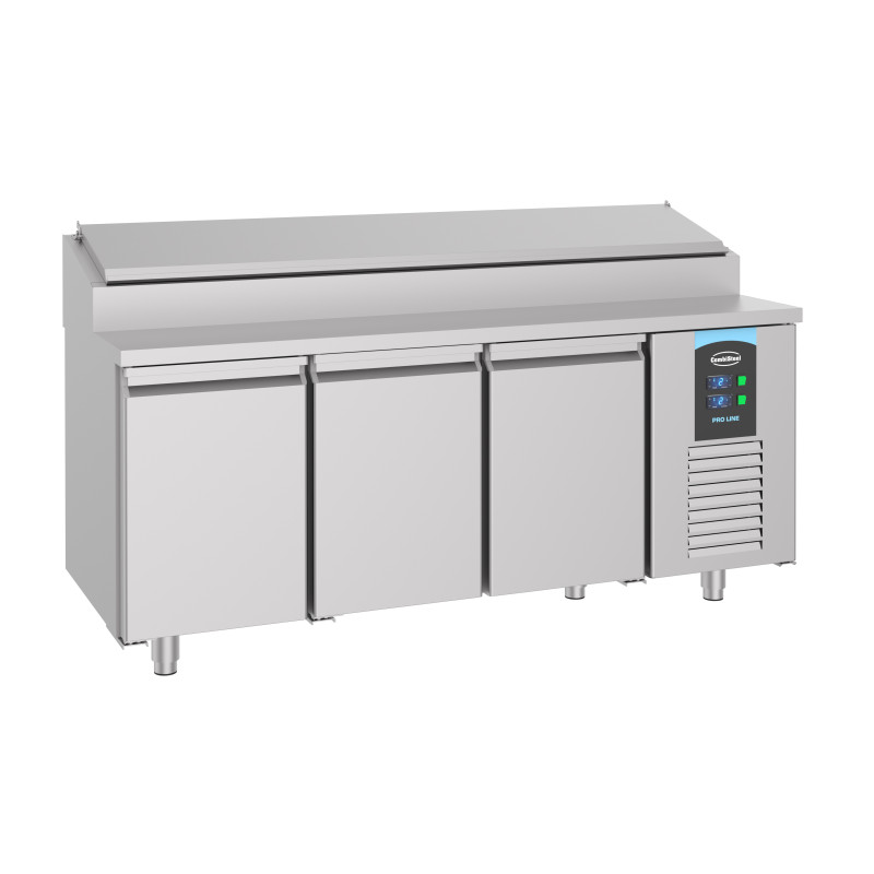 Saladette Réfrigérée 3 Portes 10 GN 1/3 Inox CombiSteel - Profitez de -30% ! Saladette Réfrigérée 3 Portes 10 GN 1/3 Inox CombiSteel - Profitez de -30% !