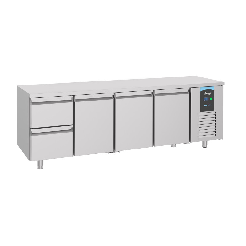 Table Réfrigérée Positive GN 1/1 à 3 Portes - CombiSteel - 632 L Table Réfrigérée Positive GN 1/1 à 3 Portes - CombiSteel - 632 L