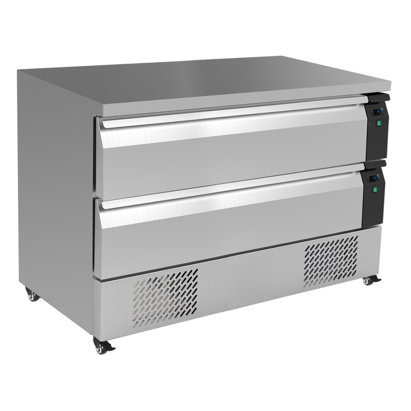 Positive/Negative Refrigerated Base - 6 GN 1/1 - 265L - CombiSteel Positive/Negative Refrigerated Base - 6 GN 1/1 - 265L - CombiSteel
