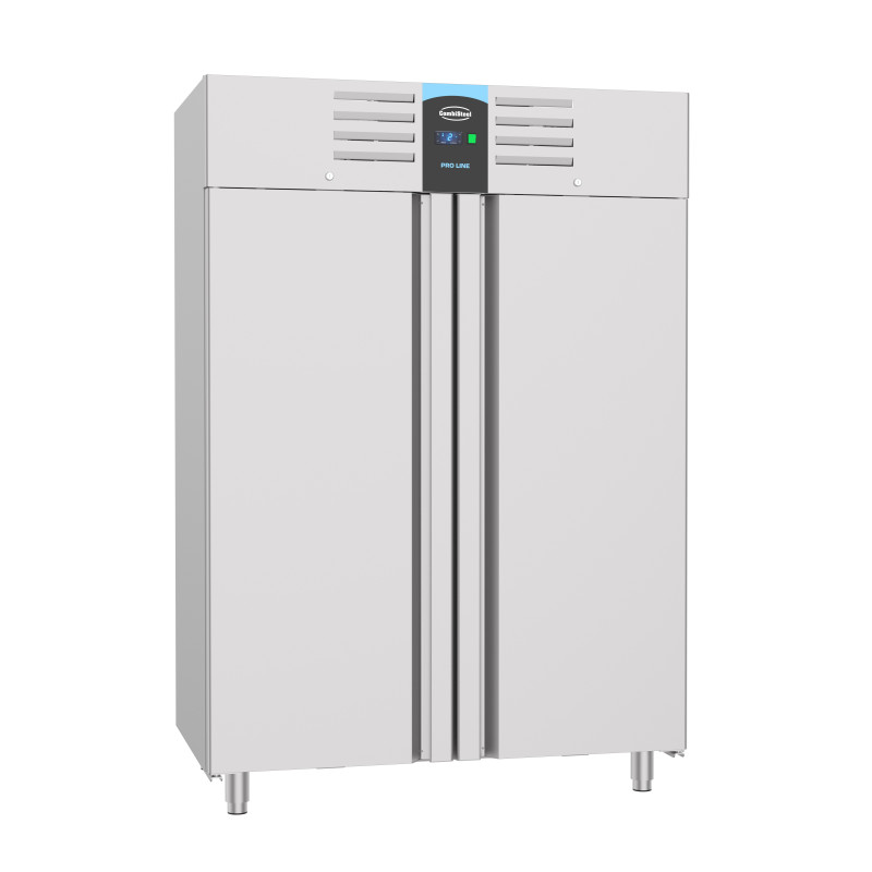 Positive Stainless Steel Refrigerated Cabinet with 2 Doors - 1400 L CombiSteel Positive Stainless Steel Refrigerated Cabinet with 2 Doors - 1400 L CombiSteel