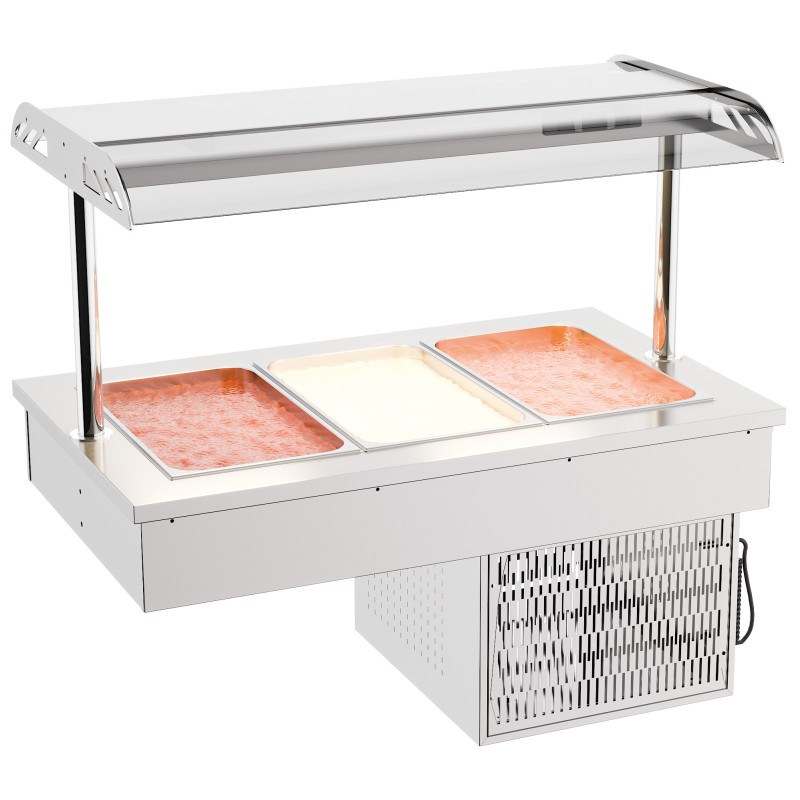 Drop-In Refrigerated Tank 3 GN 1/1 CombiSteel | Refrigerated Chambers & Ventilation Drop-In Refrigerated Tank 3 GN 1/1 CombiSteel | Refrigerated Chambers & Ventilation
