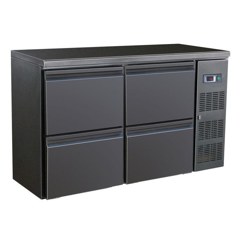 Arrière-Bar Réfrigéré 4 Portes 350 L CombiSteel - Performant et Spacieux Arrière-Bar Réfrigéré 4 Portes 350 L CombiSteel - Performant et Spacieux