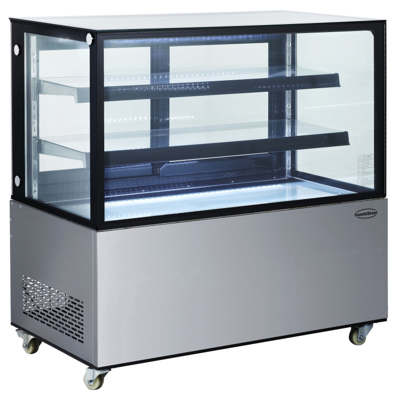 Positive Refrigerated Display Case 370 L - CombiSteel: High Quality & Impeccable Performance Positive Refrigerated Display Case 370 L - CombiSteel: High Quality & Impeccable Performance