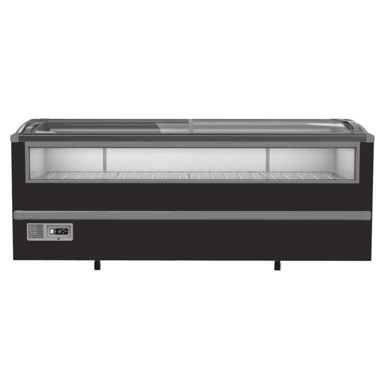 Gefriertruhe Supermarkt 1005 L CombiSteel Schwarz Gefriertruhe Supermarkt 1005 L CombiSteel Schwarz