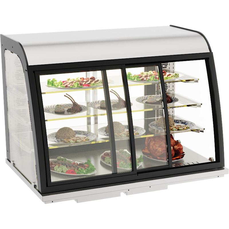 Vitrine Chauffante Drop-In à Portes Coulissantes - 140L - CombiSteel: Maintien chaud efficace pour plats variés Vitrine Chauffante Drop-In à Portes Coulissantes - 140L - CombiSteel: Maintien chaud efficace pour plats variés