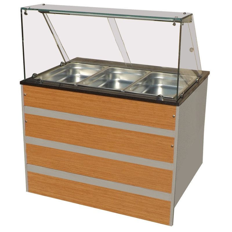 Hot Buffet - 3 GN 1/1 in Stainless Steel | Combisteel Hot Buffet - 3 GN 1/1 in Stainless Steel | Combisteel
