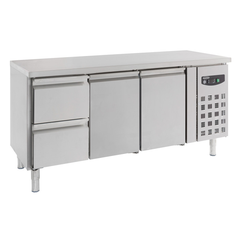 Refrigerated Table with 2 Doors and 2 Drawers - 417 L CombiSteel Refrigerated Table with 2 Doors and 2 Drawers - 417 L CombiSteel