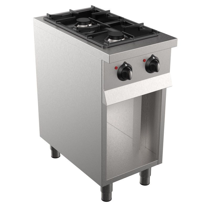 Fourneau Professionnel 700 - 2 Brûleurs - CombiSteel Fourneau Professionnel 700 - 2 Brûleurs - CombiSteel