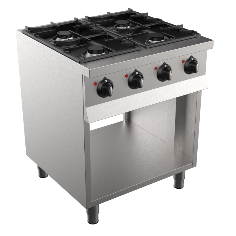Professional Oven 700 - 4 Burners - CombiSteel Professional Oven 700 - 4 Burners - CombiSteel
