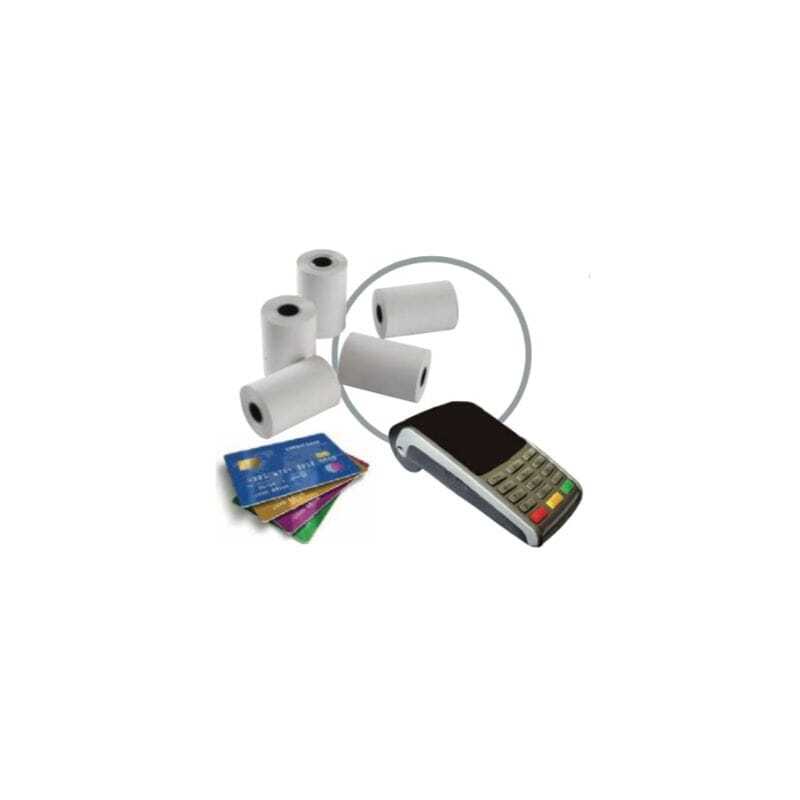 Thermorollen für EC-Karten-Terminals - 57 x 60 mm - Packung mit 10 Thermorollen für EC-Karten-Terminals - 57 x 60 mm - Packung mit 10