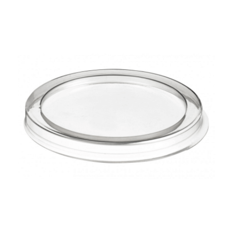 Transparenter Deckel Ø 103 mm - Umweltfreundlich - Packung mit 50