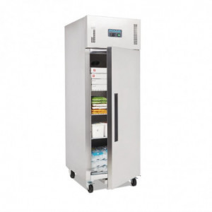 Kühlschrank mit Edelstahl-Tür - 600 L - Polar - Fourniresto