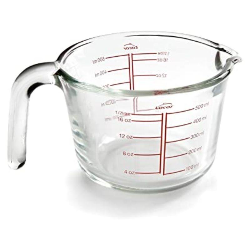 Glasmessbecher - 500 ml - Lacor Glasmessbecher - 500 ml - Lacor